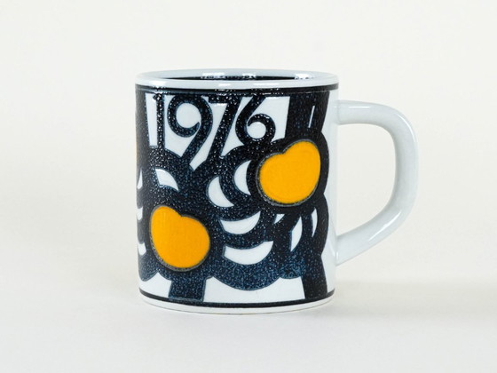 Image 1 of Tazza in porcellana, design danese, 1976, designer: Mogens Andersen, produttore: Royal Copenhagen