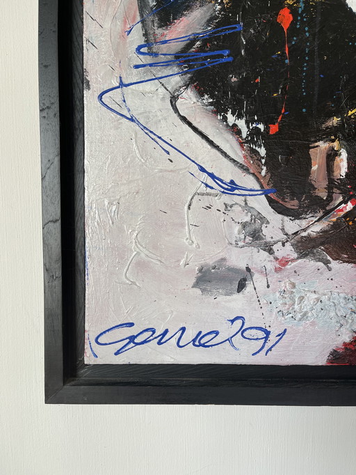 Pintura del artista Gerriet Postma.