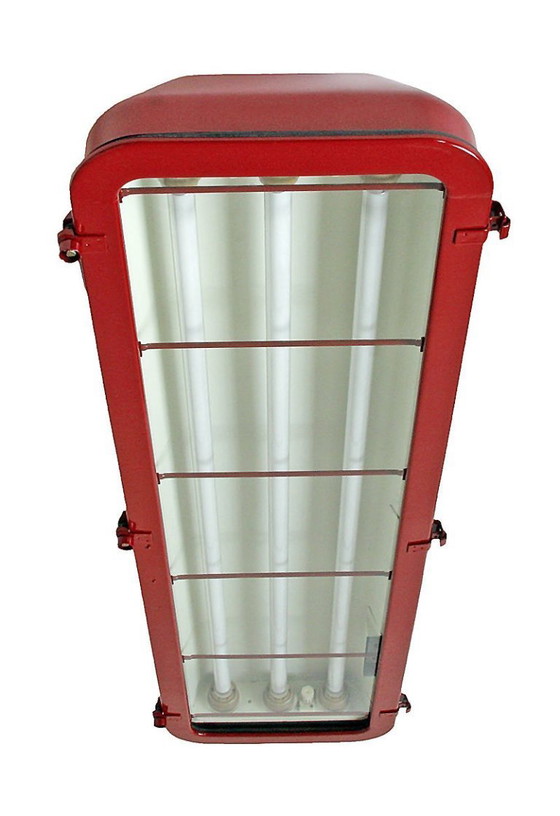 Image 1 of Set van 2 Hanglampen, Billiard Lamp, Bunker Lamp