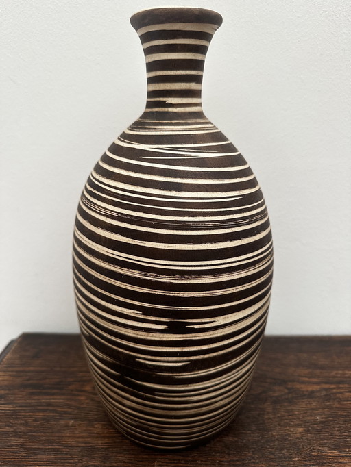 Vaso Vintage Ethnique H 31 Cm