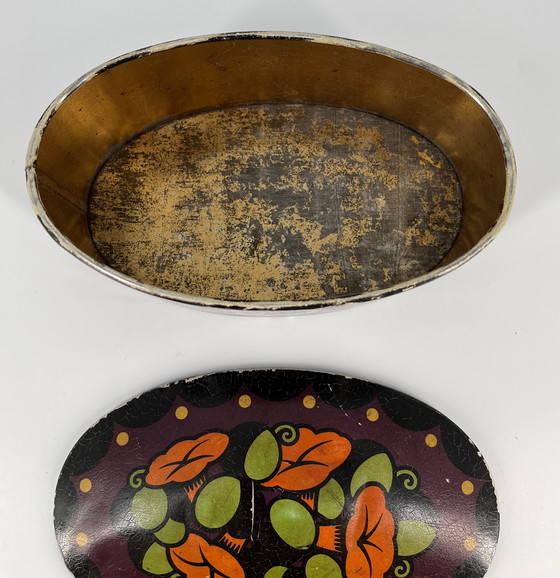 Image 1 of Art Nouveau Art Deco doos Wiener Werkstätte Emanuel Margold
