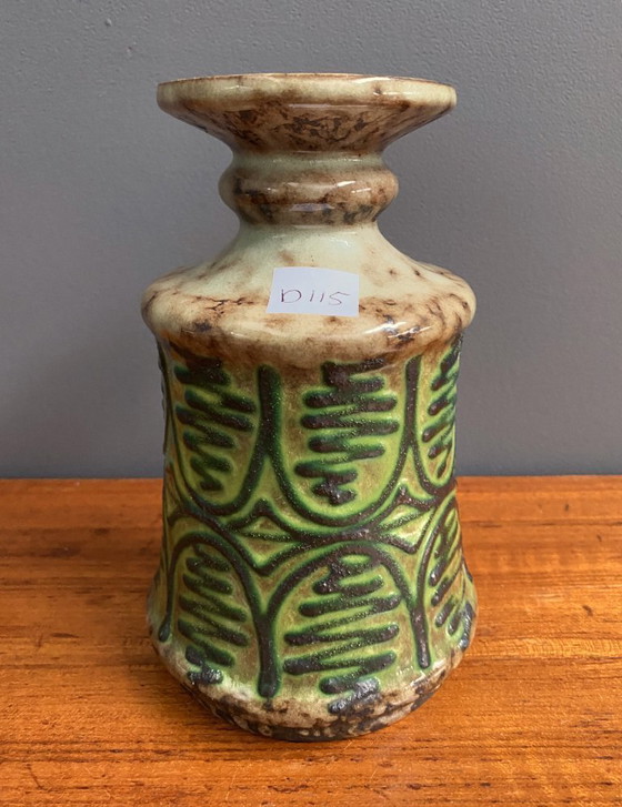 Image 1 of Strehla vase model 1228 1970s German Pottery