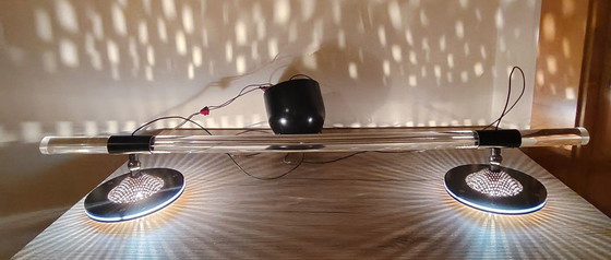 Image 1 of Orion Design Plexiglas 2 flammige Lampe 80iger