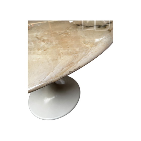 Image 1 of Tavolo anni '70 con piano in marmo