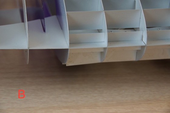 Image 1 of Titania Queen Luceplan D17Q suspension XL 140cm violet rouge vert