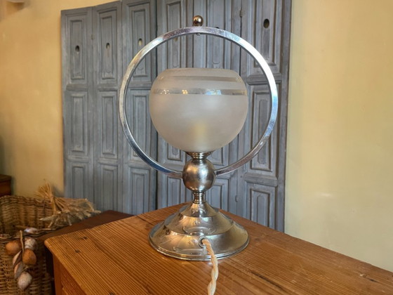 Image 1 of Lámpara de escritorio Lámpara de mesa Art Déco 1930 Francesa