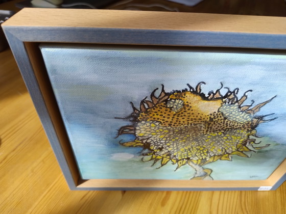 Tournesol – Kitty Blom, Peintures et dessins, Wood, Canvas (photo 6 of 11)