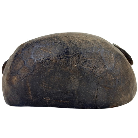Máscara de chamán nepalí antigua con boca ancha – Middle Hills – c. 1900–1930 – Esculturas, Wood (photo 5 of 6)