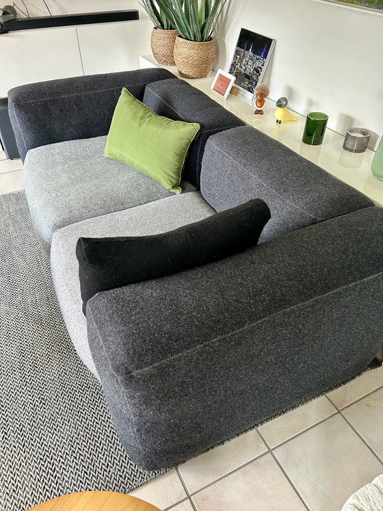 Set of 2 Mags 2 seaters Kvadrat Divina Melange – HAY, Textile, Wool (photo 5 of 15)