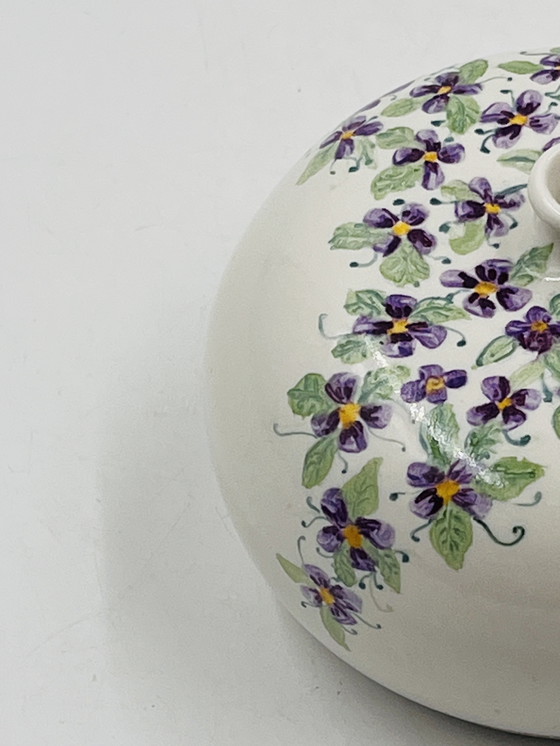 Image 1 of Keramik-Soliflore mit der Signatur "Donche".