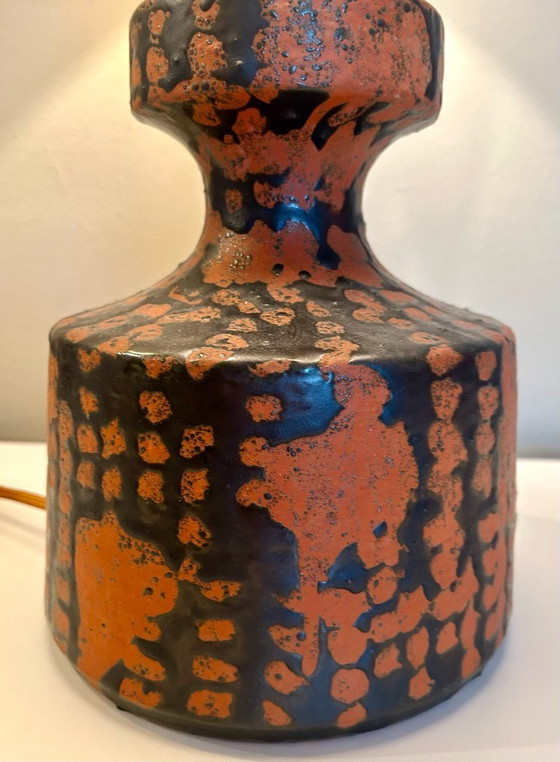 Image 1 of Lampada a lava grassa con decoro Ankara di Carstens Tönnieshof, 1960