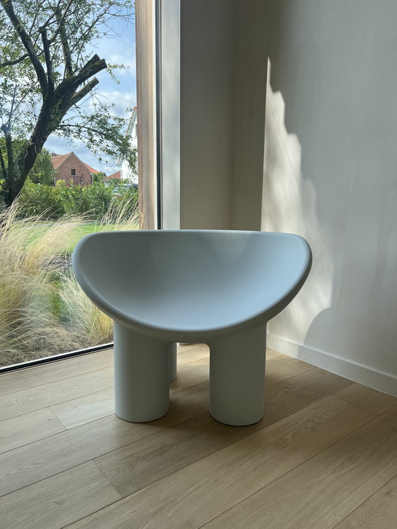 Image 1 of Sedia Driade roly poly grigio 2 pezzi