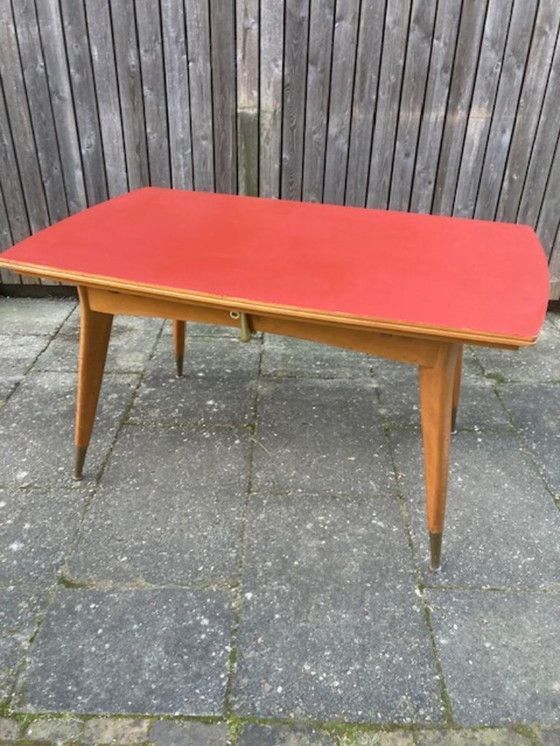 Image 1 of Special double extendable vintage dining table