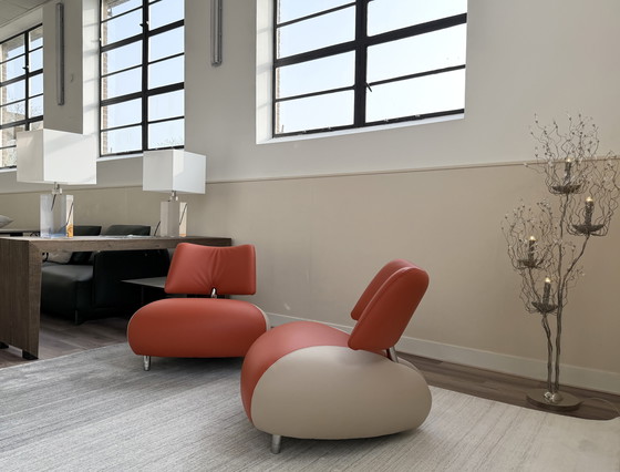 Image 1 of 2 Leolux Pallone fauteuils Senso leer