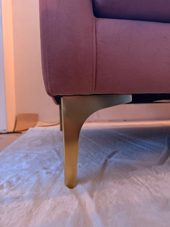 Image 1 of Old pink velvet 2-seater sofa (Ashta) from Sofacompany