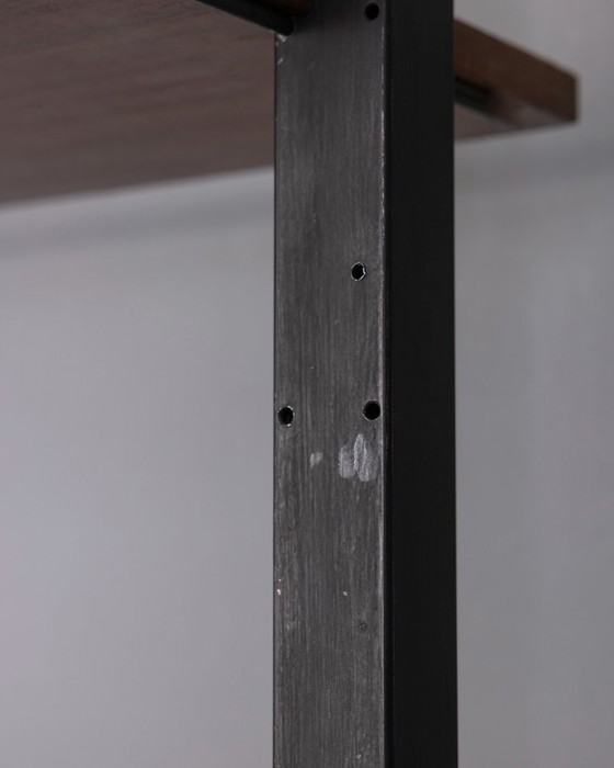 Image 1 of Vintage Terra-Cielo boekenkast uit de jaren 60 in metaal en hout, Italiaans design