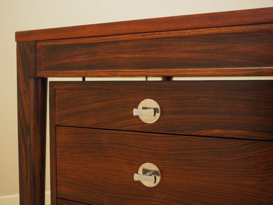 Image 1 of Escritorio Diplomat de palisandro, diseño danés, década de 1970, diseñador: Finn Juhl, fabricante: France & Son