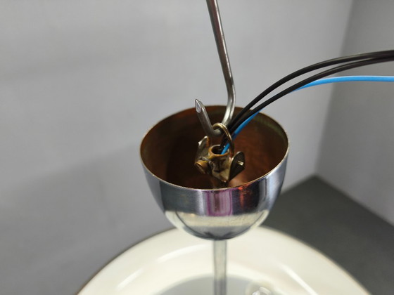 Image 1 of Bauhaus UFO-kroonluchter van Josef Hurka voor Napako, jaren 1930