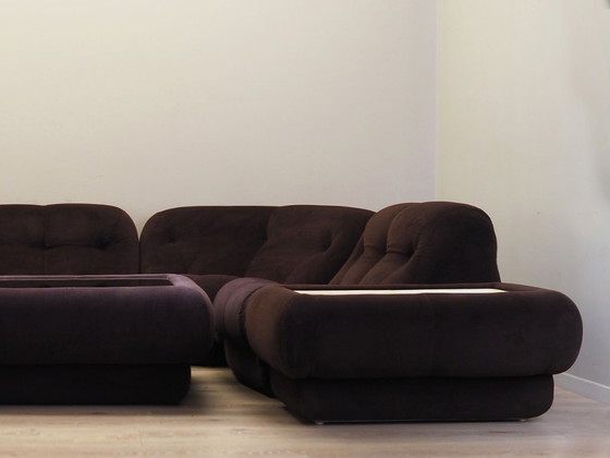 Image 1 of Ensemble de salon, design italien, années 1970, designer : Rino Maturi, fabricant : Mimo Padova