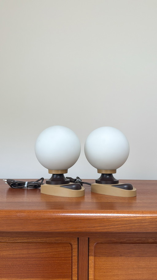 Vintage-Set aus Kremer Leuchten-Lampen