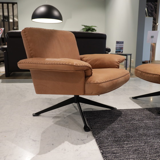 Image 1 of de Sede DS-31 3-seater sofa with armchair and footstool