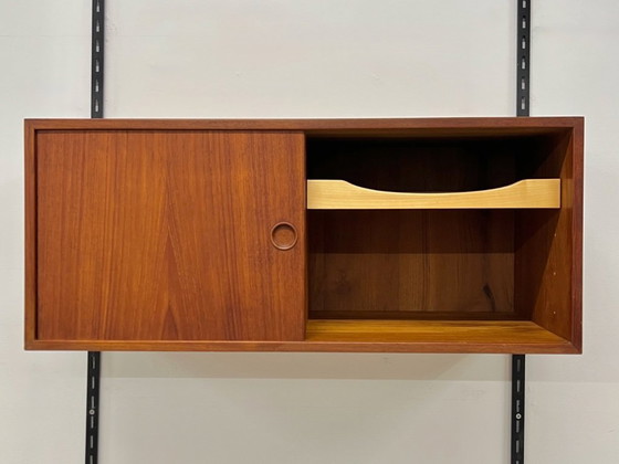 Image 1 of Mobiletto in teak di Kai Kristiansen per Feldballes, anni '60.