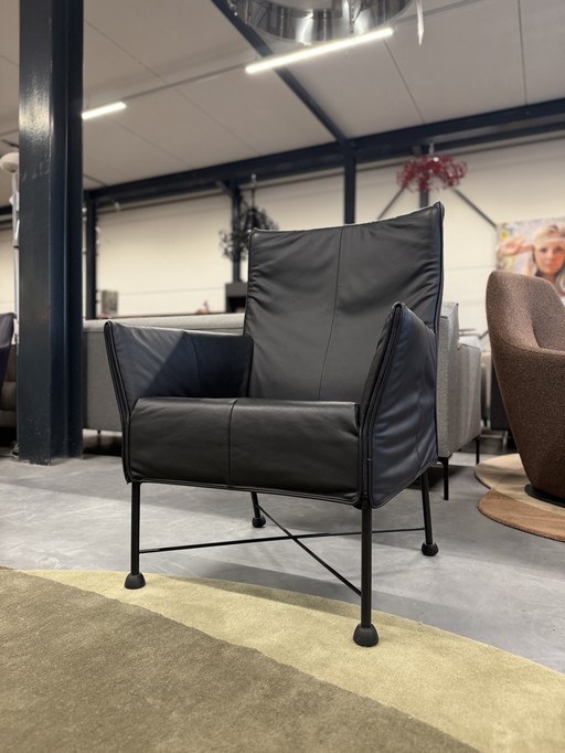 Montis Charly Armchair black leather