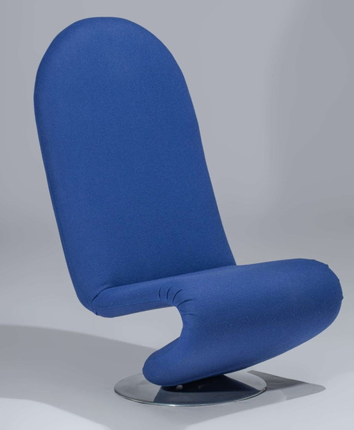 Verner Panton Stuhl mit hoher Rückenlehne