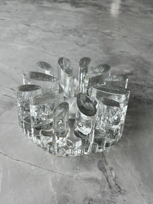 Georg Schütte for Bel Mondo – Crystal Glass Trivet / Plate Warmer – West Germany