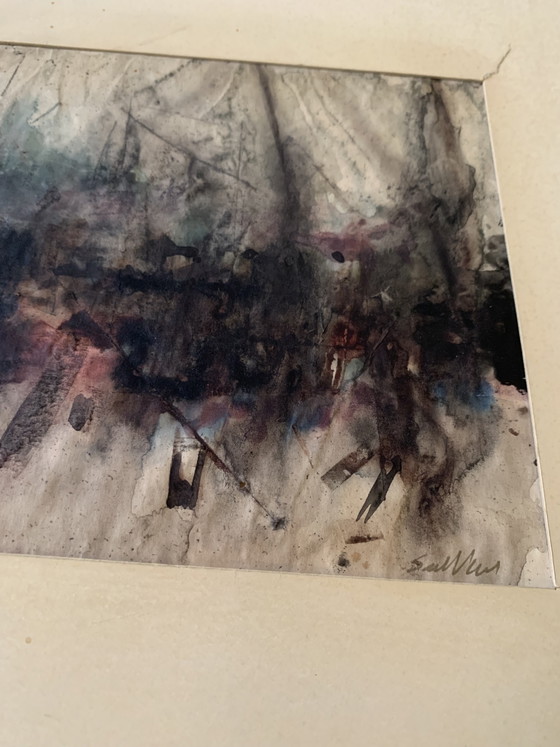 Slava Saveliev (1944-2013) Duo of Watercolours Provenance Studio - 90s. – Paintings & Drawings, Paper (photo 24 of 27)