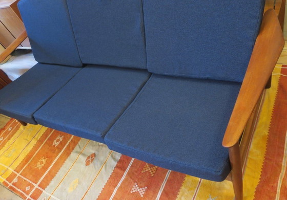 Image 1 of Canapé 3 places Arne Vodder pour France et Sohn FD 164, Danemark 1960