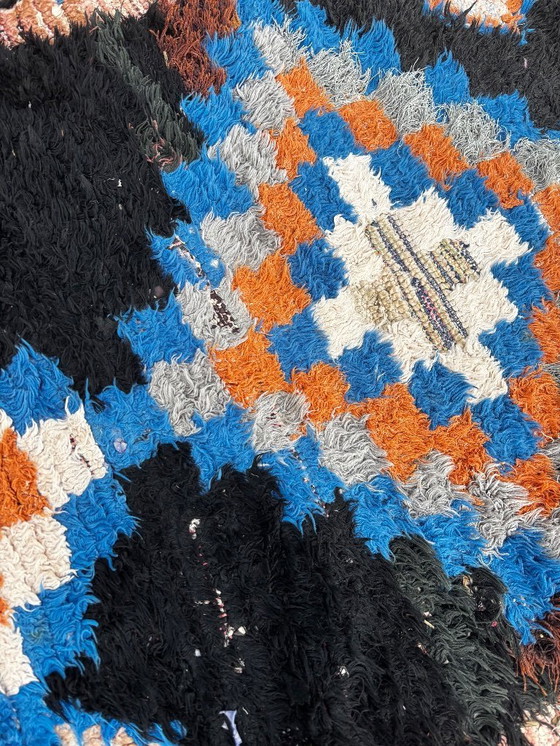Image 1 of Mid-Century Moroccan Berber Wool Rug 