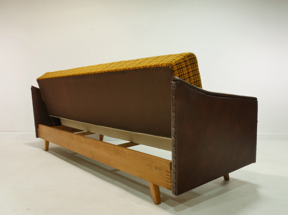 Image 1 of Vintage sofa, couch with sleeping function, 60s, Germany