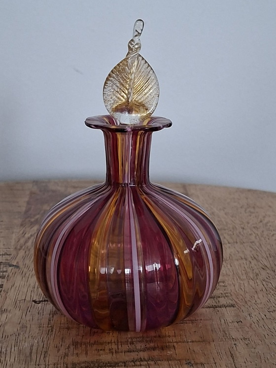 Murano Glass Perfume Bottle – Gabriele Urban (061) – With Label – Decorative Objects (photo 8 of 8)