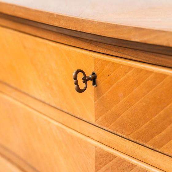 Image 1 of CASSETTIERA VINTAGE IN LEGNO ITALIA ANNI ’50 MODERNARIATO