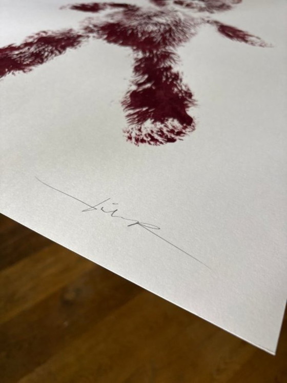 Michiel Folkers (Gieler) – '120-2-5' – Original Einzigartiges Kunstwerk auf Museumspapier (photo 5 of 5)