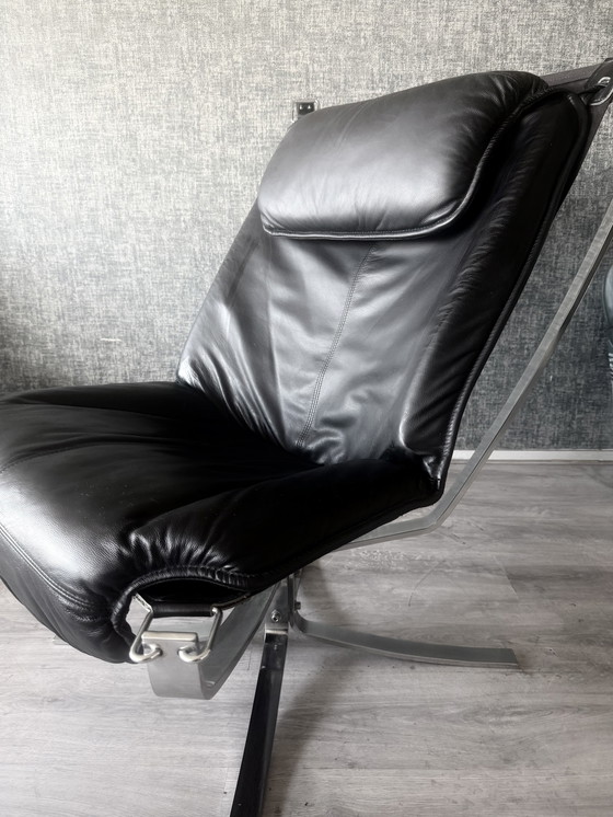 Image 1 of Suite Lounge Vintage Sigurd Resell « Falcon » pour Vatne Møbler (Norvège)
