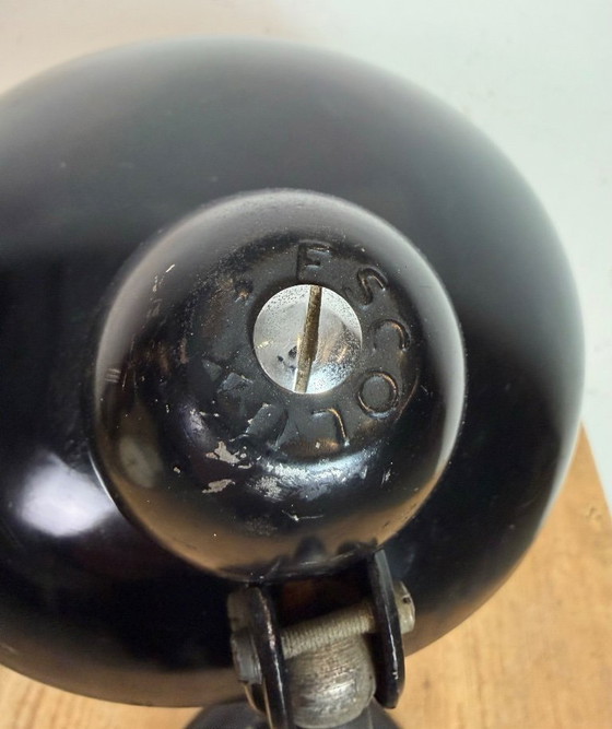 Image 1 of Black Industrial Bauhaus Table Lamp from Escolux, 1930s