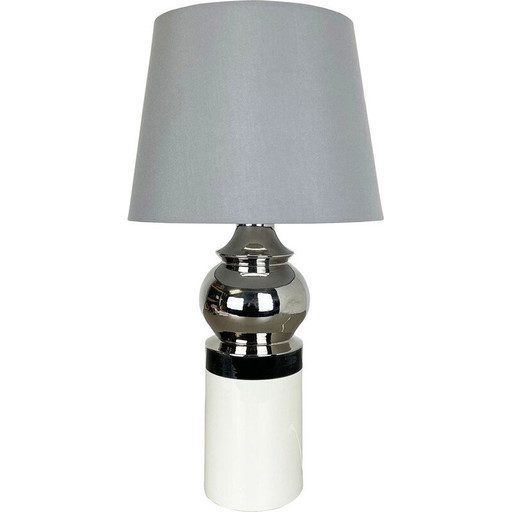Vintage ceramic table lamp by Bitossi for Bergboms, Sweden 1960s
