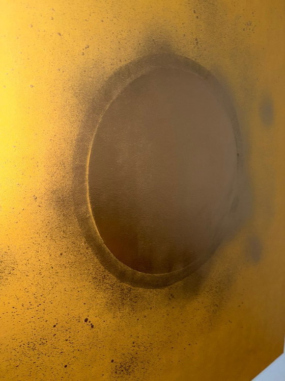 Image 1 of Gold Aura XL — Original Acrylic Painting by Sefer Güngör (Raymann.art)