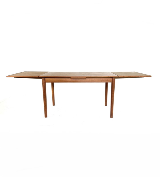Image 1 of Vintage extendable Danish dining table '60s