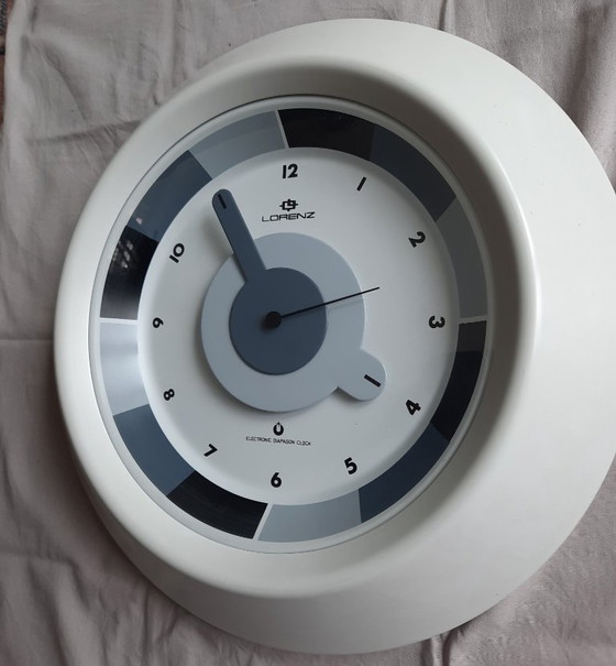 Retro Design Albert Leclerc Wandklok Arcobaleno – Lorenz, Klokken, Metal (photo 3 of 7)