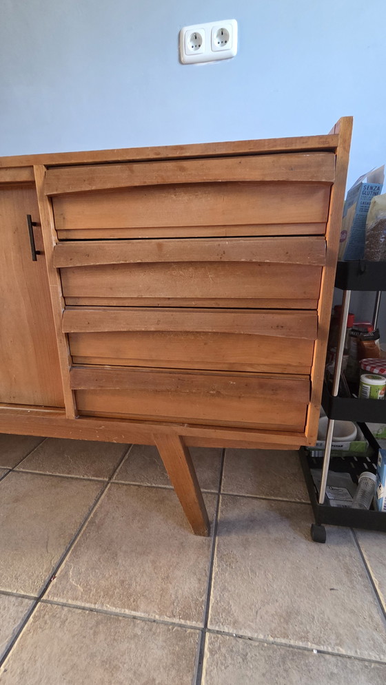 Image 1 of Mid-century teak chest of drawers