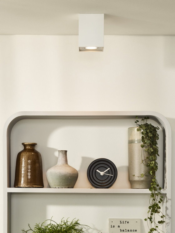 Faretto da soffitto Lucide TUBE 1xGU10 bianco – faretto a plafone elegante – Faretti, Alluminio, Modern (photo 3 of 4)