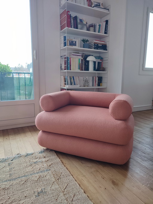 Sillón Marigold, colaboración entre Fleur Delesalle y Monoprix.