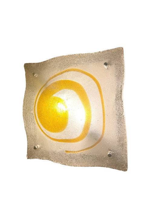 Mazzega applique verre murano , Italie 1970