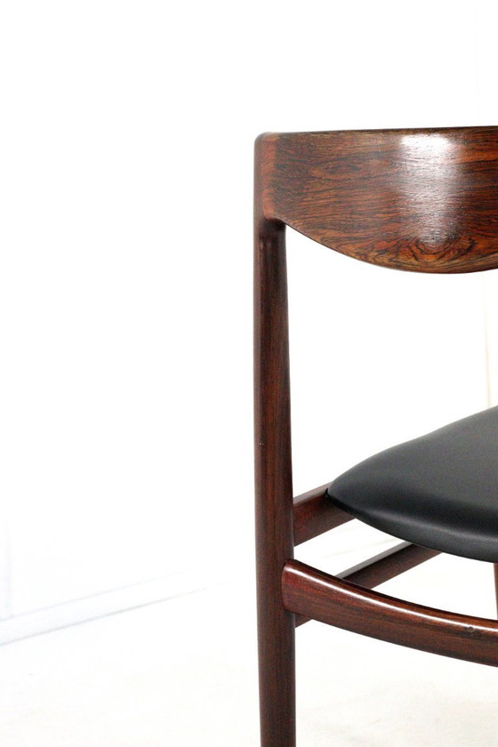 Image 1 of Set of 8 Rosewood Chairs Dining Chairs 'Vesterlund' Vintage