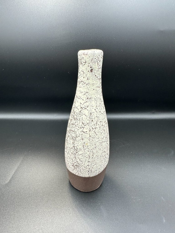 Image 1 of Strehla Fat Lava Vase GDR