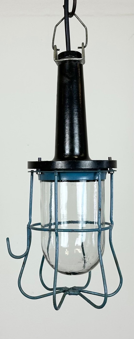 Image 1 of Vintage industriële bakelieten hanglamp, jaren 60