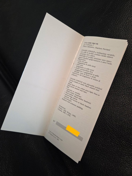 Image 1 of Chaise Longue Cassina LC4 – Le Corbusier, Charlotte Perriand e Pierre Jeanneret